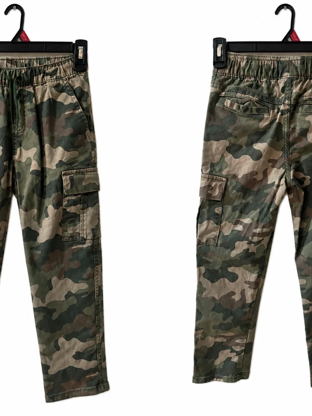 Men's Camouflage Cargo Pants - Green Camo